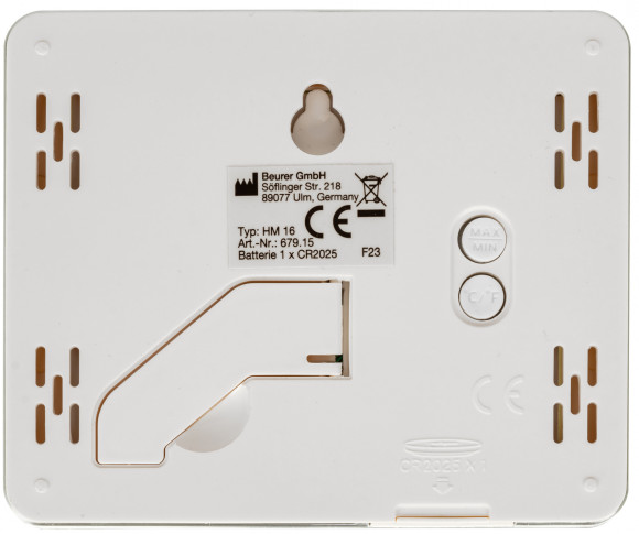 Термогигрометр Beurer HM16 белый Термогигрометр Beurer HM16 белый