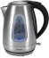 Чайник электрический Hyundai HYK-S7407 1.7л. 2200Вт серебристый матовый/черный корпус: металл
