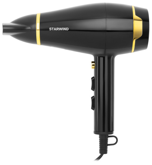 Фен Starwind SHD 6063 2200Вт черный/хром