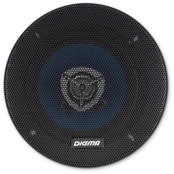 Колонки автомобильные Digma DCA-B502 200Вт 90дБ 4Ом 13см (5дюйм) (ком.:2кол.) коаксиальные двухполосные