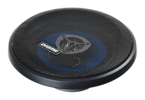 Колонки автомобильные Digma DCA-B502 200Вт 90дБ 4Ом 13см (5дюйм) (ком.:2кол.) коаксиальные двухполосные