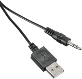 Колонки Оклик OK-127 2.0 черный 6Вт