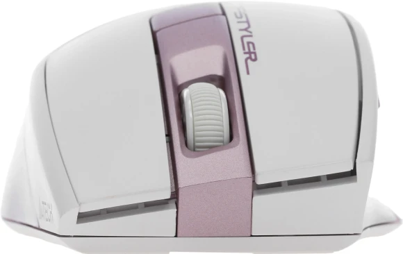 Мышь A4Tech Fstyler FG35 розовый/белый оптическая 2000dpi беспров. USB 5but (FG35 PINK)