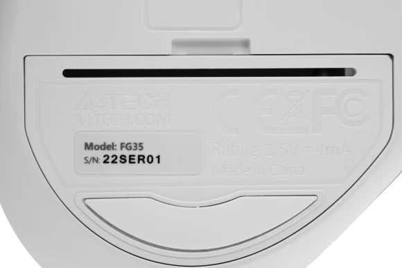 Мышь A4Tech Fstyler FG35 розовый/белый оптическая 2000dpi беспров. USB 5but (FG35 PINK)