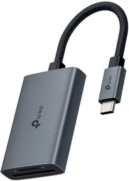 Устройство чтения карт памяти USB Type-C TP-Link UA430C серый