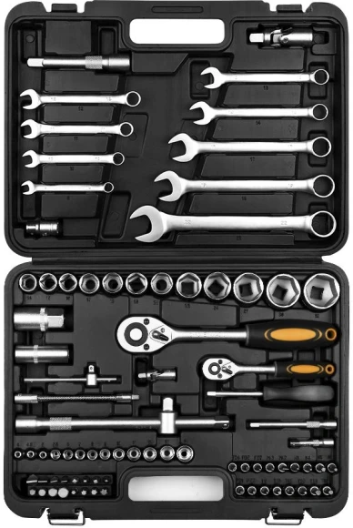 Набор инструментов Deko DKMT82 82 предмета (жесткий кейс) Набор инструментов Deko DKMT82 82 предмета (жесткий кейс)