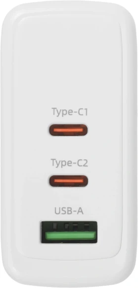 Сетевое зар./устр. Hoco N30 Glory 65W 3.25A+3A+1.5A (PD+QC) универсальное белый (84155) Сетевое зар./устр. Hoco N30 Glory 65W 3.25A+3A+1.5A (PD+QC) универсальное белый (84155)