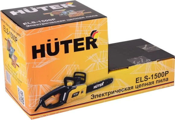 Цепная пила Huter ELS-1500P от сети 1500Вт дл.шины:12" (30cm) (70/10/4)