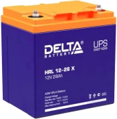 Батарея для ИБП Delta HRL 12-26 X 12В 28Ач Батарея для ИБП Delta HRL 12-26 X 12В 28Ач