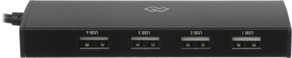 Разветвитель USB-C Digma HUB-4U2.0-UC-B 4порт. черный Разветвитель USB-C Digma HUB-4U2.0-UC-B 4порт. черный