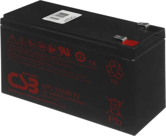 Батарея для ИБП CSB UPS12580 F2 12В 9.4Ач