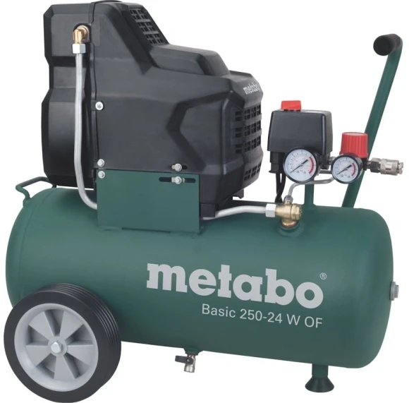 Компрессор поршневой Metabo Basic 250-24 W OF безмасляный 120л/мин 24л 1500Вт Компрессор поршневой Metabo Basic 250-24 W OF безмасляный 120л/мин 24л 1500Вт