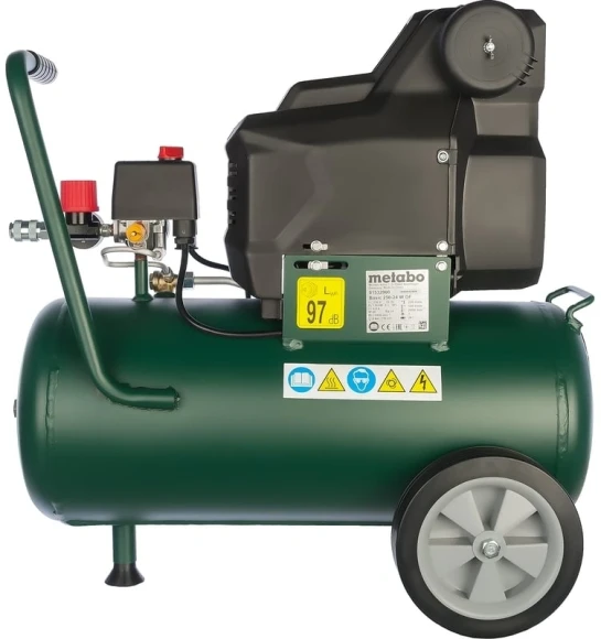 Компрессор поршневой Metabo Basic 250-24 W OF безмасляный 120л/мин 24л 1500Вт Компрессор поршневой Metabo Basic 250-24 W OF безмасляный 120л/мин 24л 1500Вт