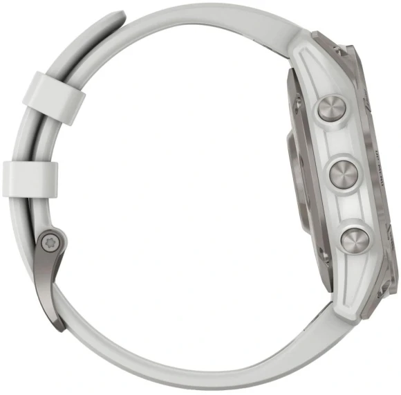 Смарт-часы Garmin Epix Gen 2 Sapphire 33.02мм 1.3" AMOLED корп.титан рем.белый (010-02582-21) Смарт-часы Garmin Epix Gen 2 Sapphire 33.02мм 1.3" AMOLED корп.титан рем.белый (010-02582-21)