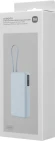 Мобильный аккумулятор Xiaomi BHR08O8GL 20000mAh QC3.0/PD3.0 67W 3.35A USB-A/USB-C голубой