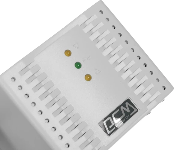 Стабилизатор напряжения Powercom TCA-1200 600Вт 1200ВА белый Стабилизатор напряжения Powercom TCA-1200 600Вт 1200ВА белый