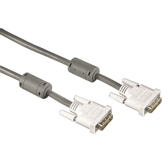 Кабель Hama DVI-D Dual Link (m) DVI-D Dual Link (m) 1.8м (00045077) феррит.кольца Кабель Hama DVI-D Dual Link (m) DVI-D Dual Link (m) 1.8м (00045077) феррит.кольца