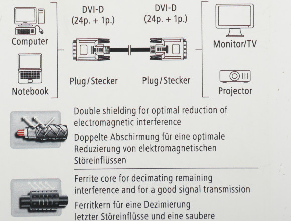 Кабель Hama DVI-D Dual Link (m) DVI-D Dual Link (m) 1.8м (00045077) феррит.кольца Кабель Hama DVI-D Dual Link (m) DVI-D Dual Link (m) 1.8м (00045077) феррит.кольца