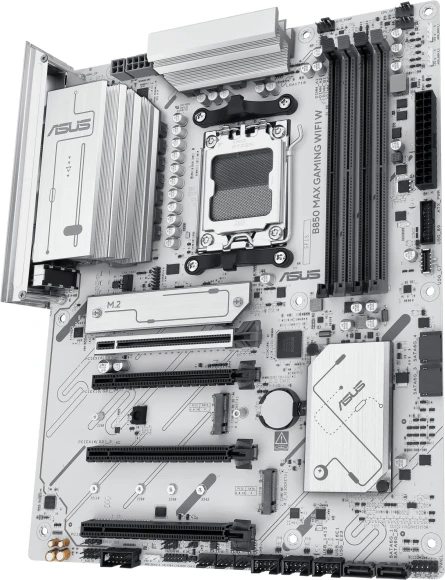 Материнская плата Asus B850 MAX GAMING WIFI W Socket AM5 AMD B850 4xDDR5 ATX AC`97 8ch(7.1) 2.5Gg RAID+HDMI+DP