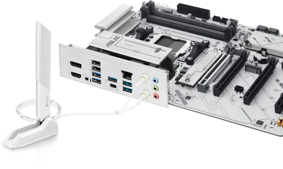 Материнская плата Asus B850 MAX GAMING WIFI W Socket AM5 AMD B850 4xDDR5 ATX AC`97 8ch(7.1) 2.5Gg RAID+HDMI+DP