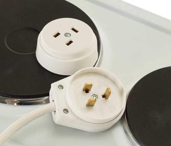 Плита Электрическая Flama CE 3201 W белый эмаль