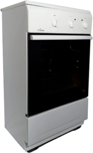 Плита Электрическая Flama CE 3201 W белый эмаль