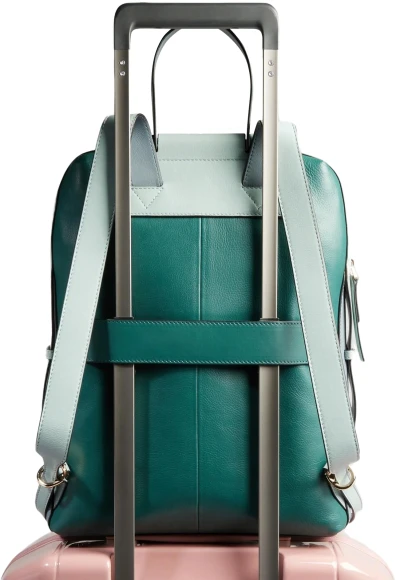 Рюкзак женский Piquadro Circle CA4576W92/OTAV бирюзовый/голубой кожа