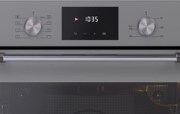 Духовой шкаф Электрический Lex EDP 680 GR MAX серый Духовой шкаф Электрический Lex EDP 680 GR MAX серый