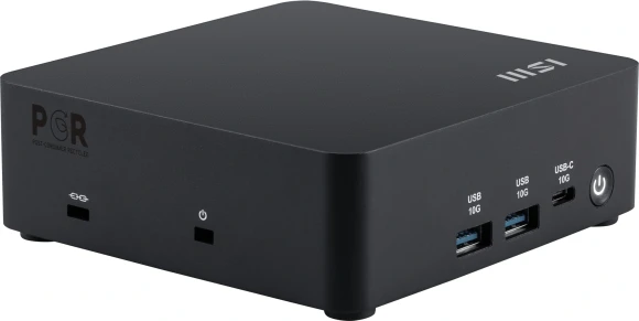 Неттоп MSI Cubi NUC AI 1UMG-061BRU Core Ultra 5 125H (1.2) Arc graphics без ОС 2x2.5GbitEth WiFi BT 120W черный (936-B20911-061)