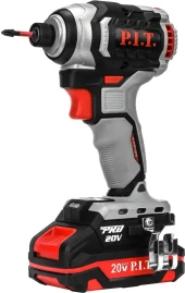 Винтоверт P.I.T. PSD20H-170A/1 аккум. патрон:держатель бит 1/4" (кейс в комплекте)