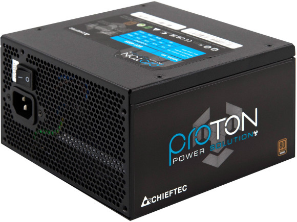 Блок питания Chieftec ATX 500W Proton BDF-500S 80+ bronze (20+4pin) APFC 120mm fan 6xSATA RTL