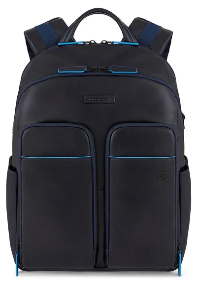 Рюкзак мужской Piquadro Blue Square Revamp CA5574B2V/BLU синий кожа