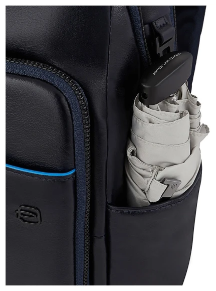 Рюкзак мужской Piquadro Blue Square Revamp CA5574B2V/BLU синий кожа