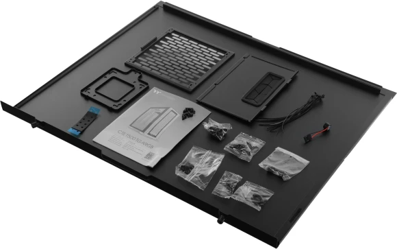 Корпус Thermaltake CTE T500 TG ARGB черный без БП ATX 11x120mm 8x140mm 2xUSB3.0 audio bott PSU