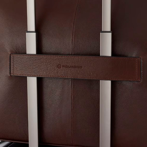 Деловая сумка Piquadro Harper CA4027AP/TM с отделением для ноутбука 15.6" темно-коричневая натур.кожа