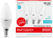 Лента светодиод. Gauss SMD 5м (312000165) Лента светодиод. Gauss SMD 5м (312000165)