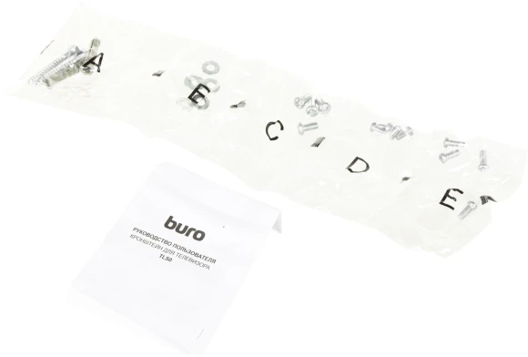 Кронштейн для телевизора Buro TLS0 черный 20"-29" макс.15кг настенный наклон