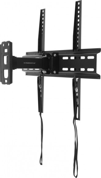 Кронштейн для телевизора Ultramounts UM878 черный 32"-55" макс.35кг настенный поворотно-выдвижной и наклонный