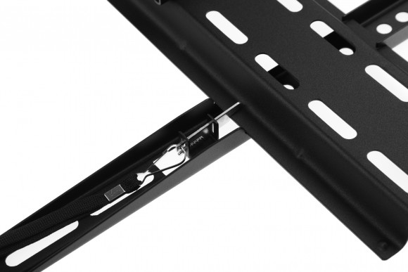 Кронштейн для телевизора Ultramounts UM878 черный 32"-55" макс.35кг настенный поворотно-выдвижной и наклонный