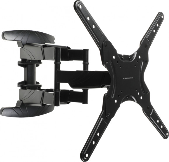 Кронштейн для телевизора Ultramounts UM907 черный 23"-55" макс.40кг настенный поворотно-выдвижной и наклонный Кронштейн для телевизора Ultramounts UM907 черный 23"-55" макс.40кг настенный поворотно-выдвижной и наклонный