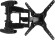 Кронштейн для телевизора Ultramounts UM907 черный 23"-55" макс.40кг настенный поворотно-выдвижной и наклонный Кронштейн для телевизора Ultramounts UM907 черный 23"-55" макс.40кг настенный поворотно-выдвижной и наклонный