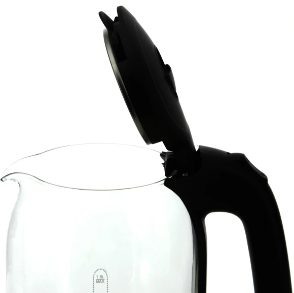 Чайник электрический Supra KES-1872G 1.8л. 1500Вт черный корпус: стекло Чайник электрический Supra KES-1872G 1.8л. 1500Вт черный корпус: стекло