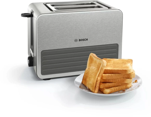 Тостер Bosch TAT7S25 1050Вт серебристый Тостер Bosch TAT7S25 1050Вт серебристый