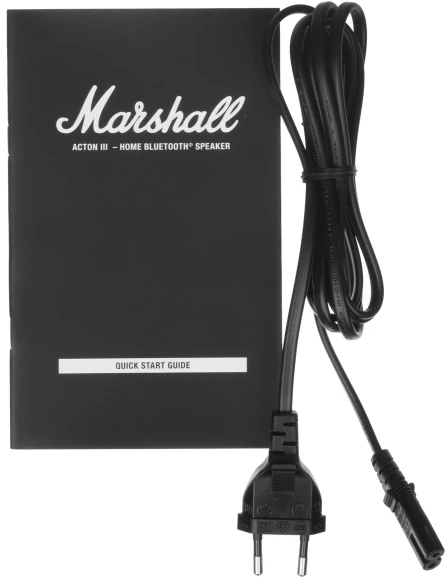 Колонка порт. Marshall Acton III черный/золотистый 60W 2.1 BT/3.5Jack 10м