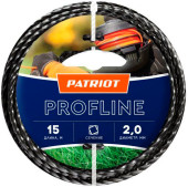Леска для садовых триммеров Patriot Profline d=2.0мм L=15м (805402201)