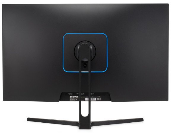 Монитор Digma 27" DM-MONB2702 черный IPS LED 5ms 16:9 HDMI матовая 250cd 178гр/178гр 2560x1440 75Hz DP 2K 5.3кг