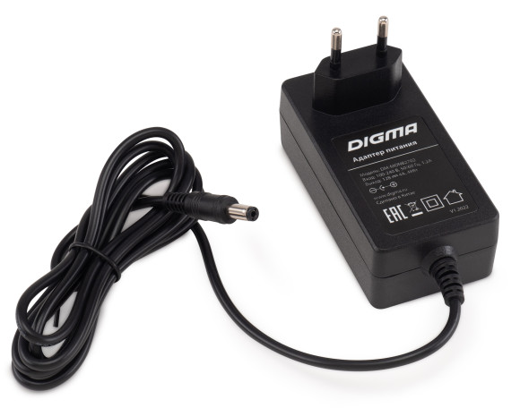 Монитор Digma 27" DM-MONB2702 черный IPS LED 5ms 16:9 HDMI матовая 250cd 178гр/178гр 2560x1440 75Hz DP 2K 5.3кг