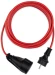 Сетевой удлинитель Buro BU-PS1.10/R-16 10м (1 розетка) красный (коробка)