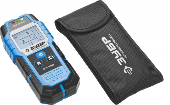 Детектор металла Зубр Профессионал DX-750 голубой/черный (45260) Детектор металла Зубр Профессионал DX-750 голубой/черный (45260)
