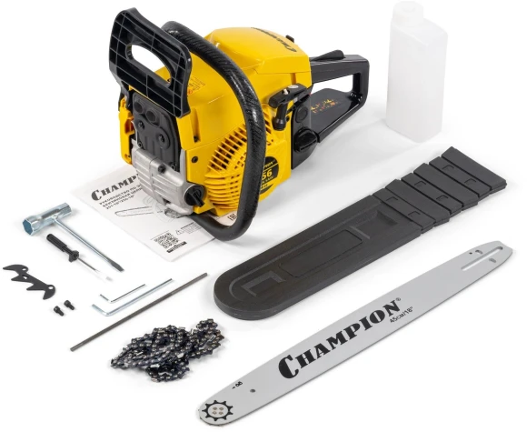 Бензопила Champion 256-18 2500Вт 3.4л.с. дл.шины:18" (45cm)
